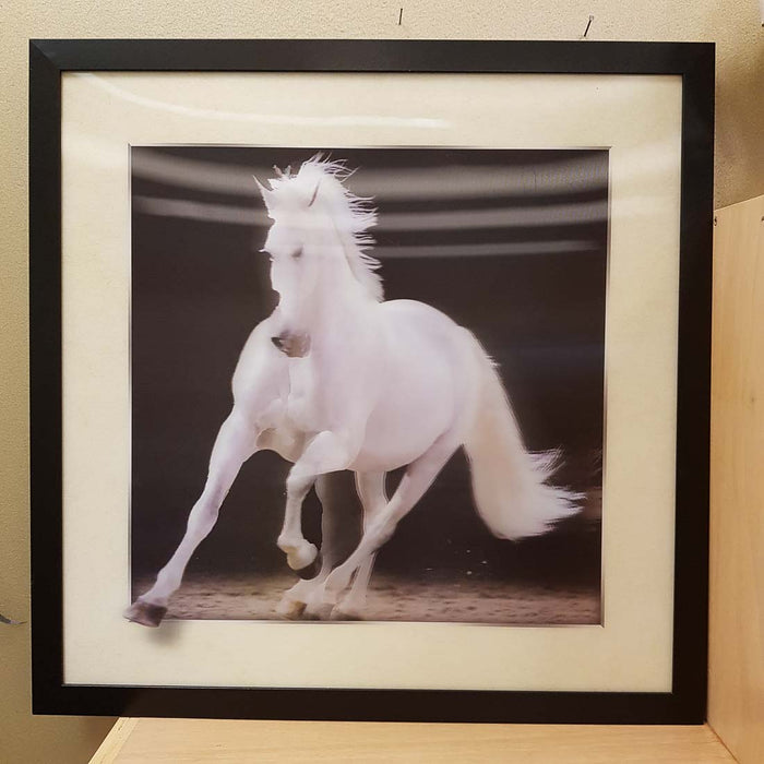White Horse 5D Picture (approx. 52x52cm)