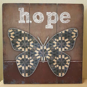 Hope Butterfly Wall Art
