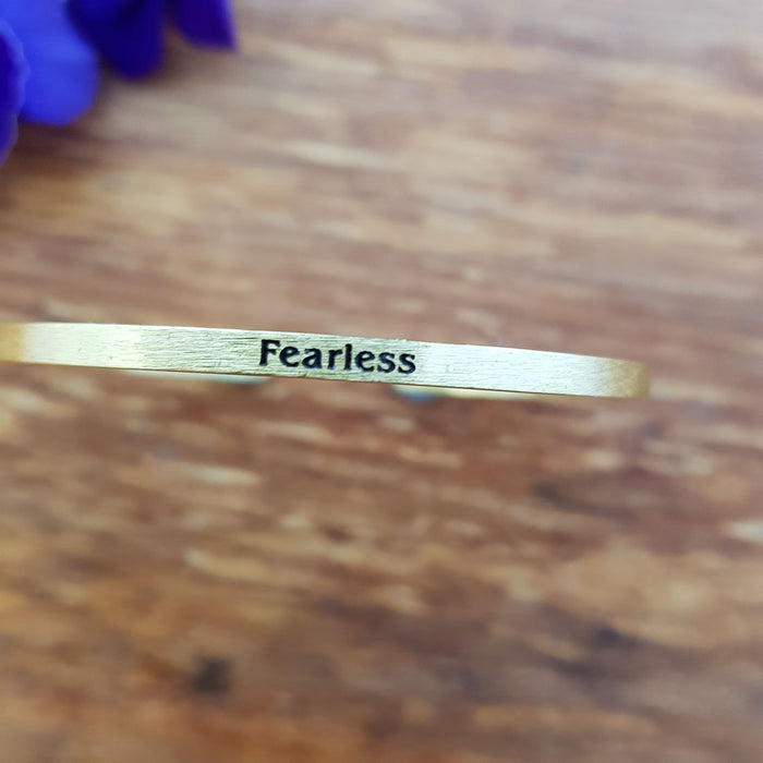 Fearless Bracelet (gold colour)