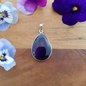 Sugilite Pendant. (set in Sterling Silver)