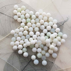 Green Opal Bead (assorted. round. approx. 8mm)