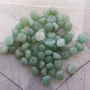 Green Aventurine Bead (irregular shape 10mm)
