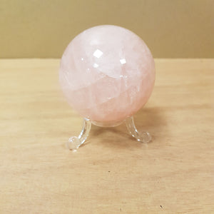 Rose Quartz Sphere (approx. 6x6cm)
