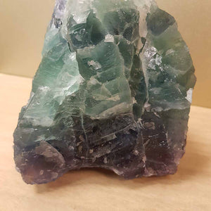 Green & Purple Fluorite Rough Rock (approx. 12.5x14x10cm)