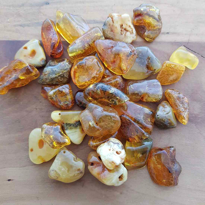 Amber Free Form Tumble (Baltic Region. assorted)