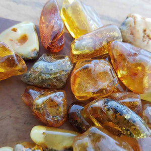 Amber Free Form Tumble (assorted)