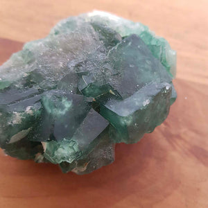 Green Fluorite Natural Cluster (approx 8.5x6x3.5cm)