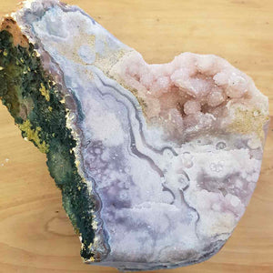 Pink Amethyst Specimen (approx. 9.5x6.5x5cm)