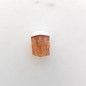 Golden aka Imperial Topaz Pendant (sterling silver)