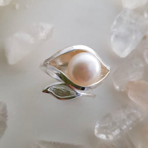 Freshwater Pearl Ring (sterling silver)