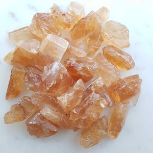 Golden Honey Calcite Rough Rock (approx. 3x1x1.5cm)