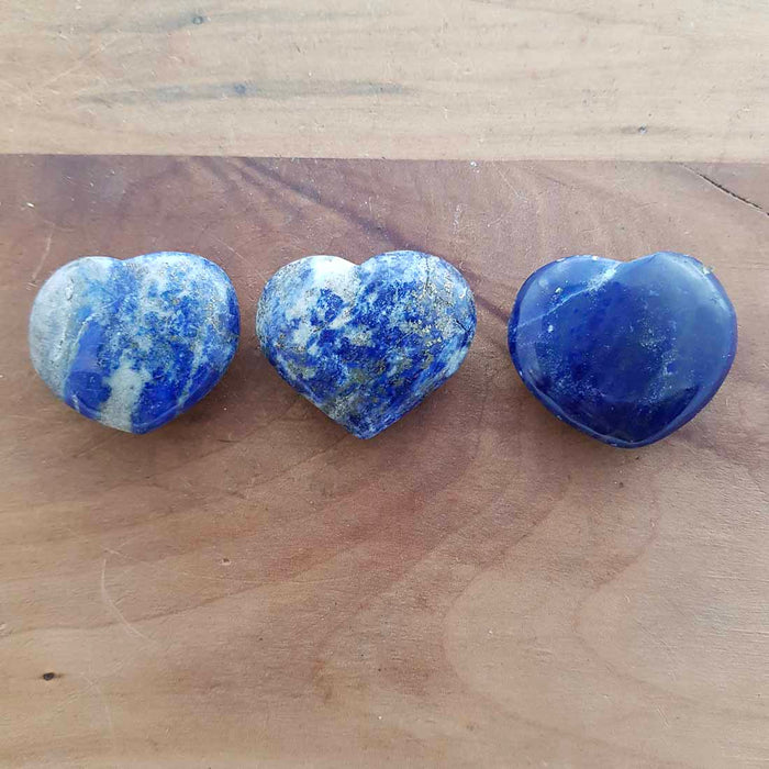 Lapis Heart (assorted. approx. 4-4.5x4-5cm)