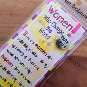 Women Who Change the World Bookmark (approx. 5.5x18.5cm)