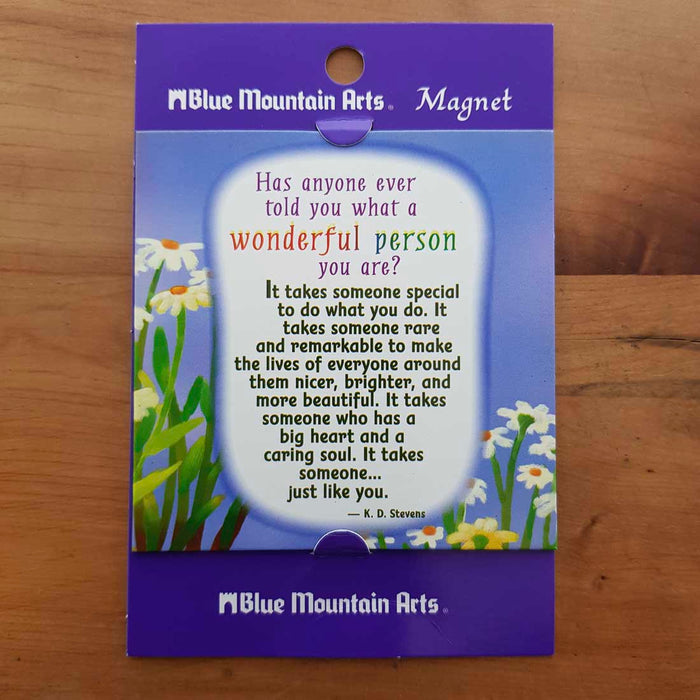 Wonderful Person Magnet (approx. 9x9cm)