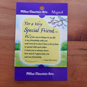 A Very Special Friend Magnet (approx. 9x9cm)