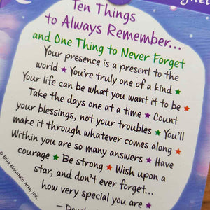 Ten Things to Always Remember Magnet (approx. 9x9cm)