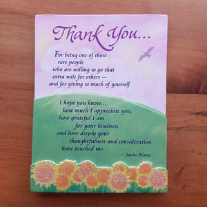 Thank You Magnet (approx. 9x12cm)