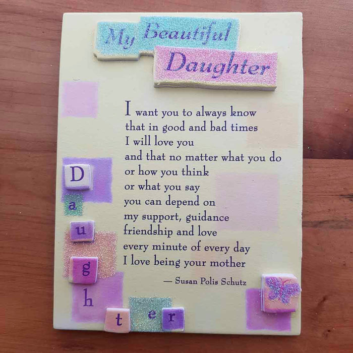 My Beautiful Daughter magnet (approx. 9x12cm)