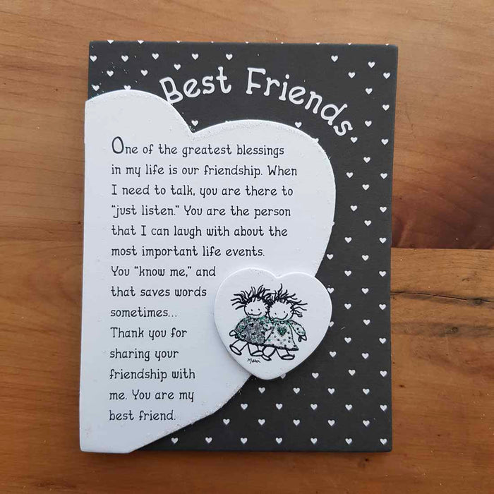 Best Friends magnet (approx. 9x12cm)