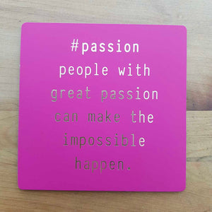 People with Great Passion Magnet