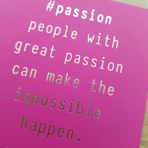 People with Great Passion Magnet
