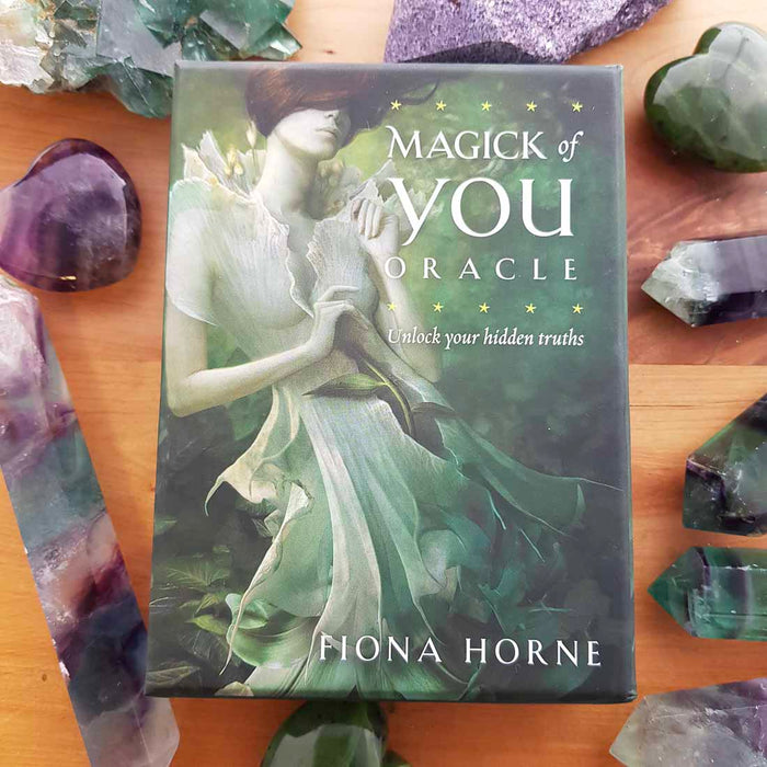 Magick of You Oracle Cards (unlock your hidden truths. 36 cards and guide book)
