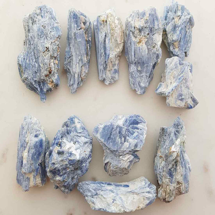 Blue Kyanite Rough Chunk (assorted. approx. 3.6-5.9x1.7-4cm)