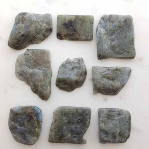 Labradorite Polished Slab (assort. approx. 4-5x3-4cm but they really do vary)