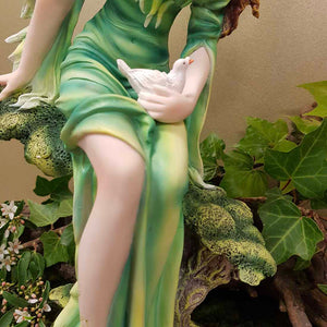 Forest Fairy & Dove (approx. 46x9.5x21.5cm)