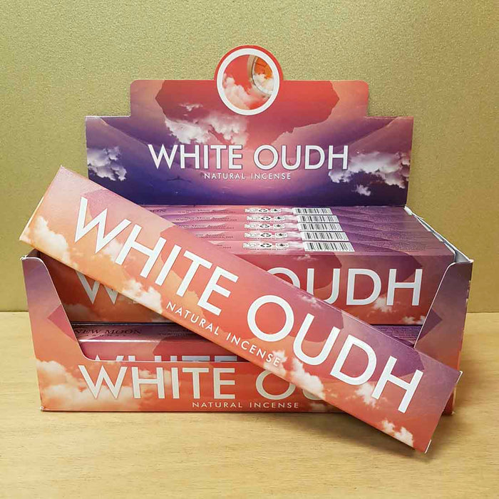 White Oudh Natural Incense (New Moon. 15gr)