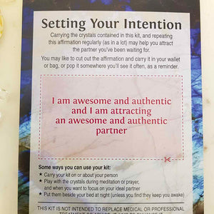 Attracting Love Crystal Intention Kit