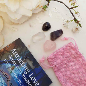 Attracting Love Crystal Intention Kit