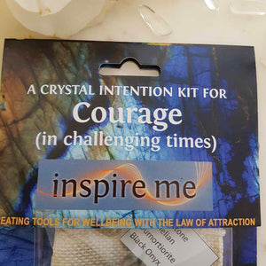 Courage Crystal Intention Kit