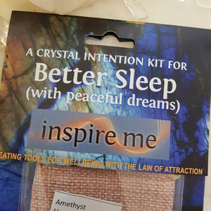 Better Sleep Crystal Intention Kit