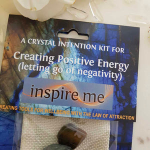 Creating Positive Energy Crystal Intention Kit