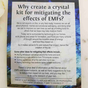 Mitigating the Effects of EMFs Crystal Intention Kit