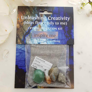 Unleashing Creativity Crystal Intention Kit