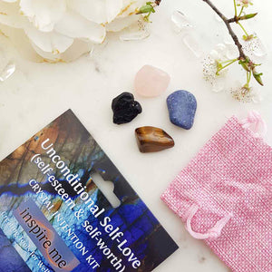 Unconditional Self Love Crystal Intention Kit