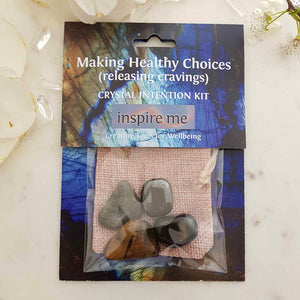 Making Healthy Choices Crystal Intention Kit