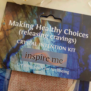 Making Healthy Choices Crystal Intention Kit