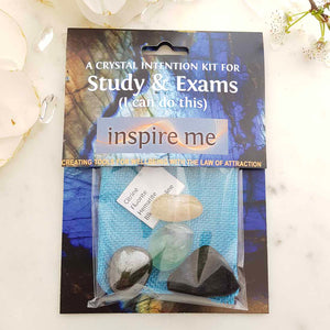Study & Exams Crystal Intention Kit