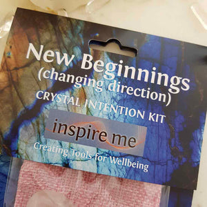 New Beginnings Crystal Intention Kit