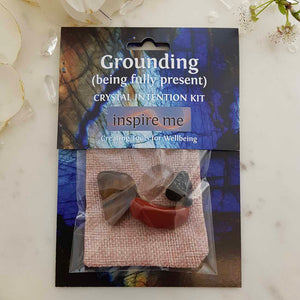 Grounding Crystal Intention Kit