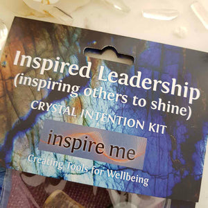 Inspired Leadership Crystal Intention Kit