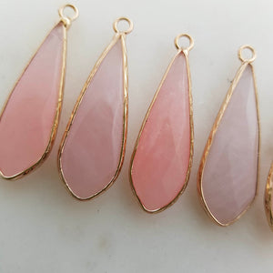 Rose Quartz Drop Pendant