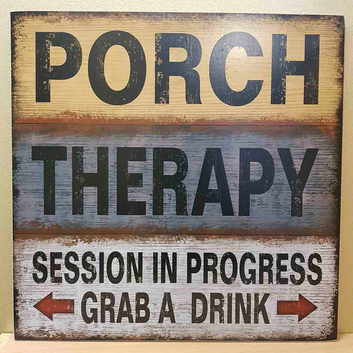 Porch Therapy Wall Art (approx. 40 x40cm)