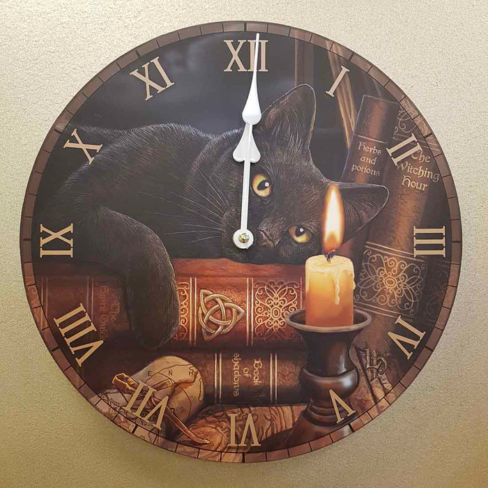 Witching Hour Clock by Lisa Parker (approx. 30cm diameter)