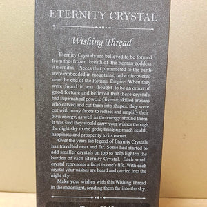 Tree of Life Eternity Crystal Wishing Thread