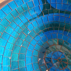 Blue Mosaic Bowl