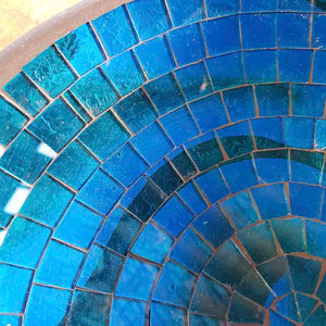 Blue Mosaic Bowl